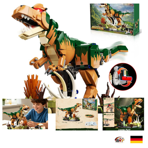 Mechanischer stem dinosaurier - mechanischer,