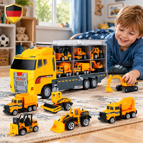 Spielzeug lkw bagger bulldozer - bagger,