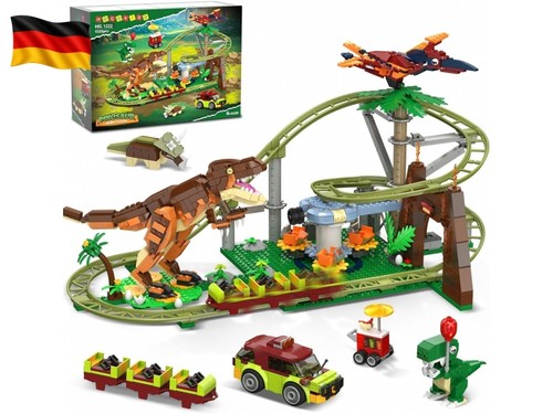 Dinosaurier-Achterbahn-Bauset