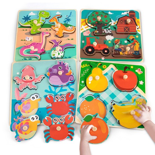 Montessori kinder puzzle holz - montessori,