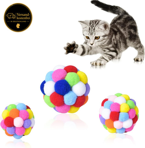 Katzenspielzeug bälle set - katzenspielzeug,