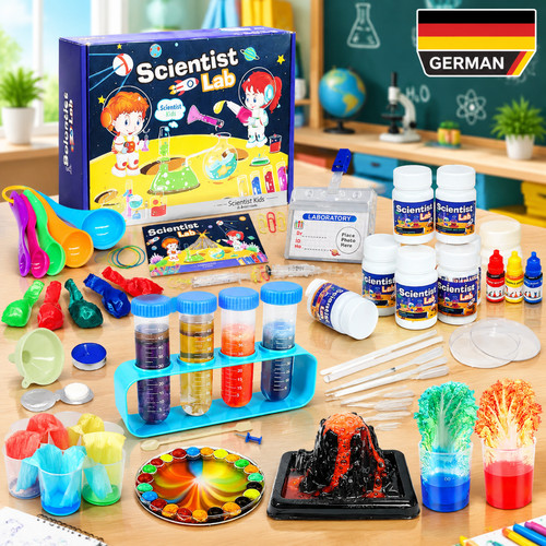 Experimentierset für kinder - für,